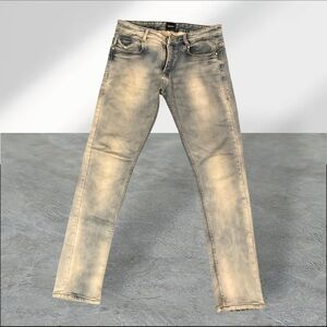 ZYKER Mens Faded Look Jeans